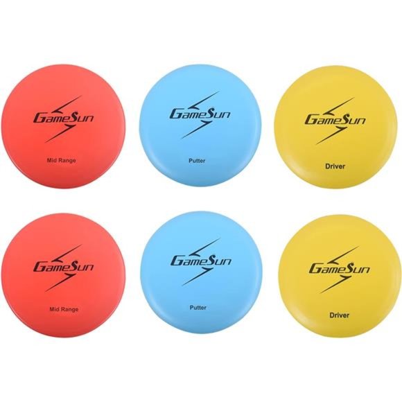 Gamesun Disc Golf Set with 6 Discs and Mini Disc,Starter Disc Golf Bag,Towel - Picture 8 of 8